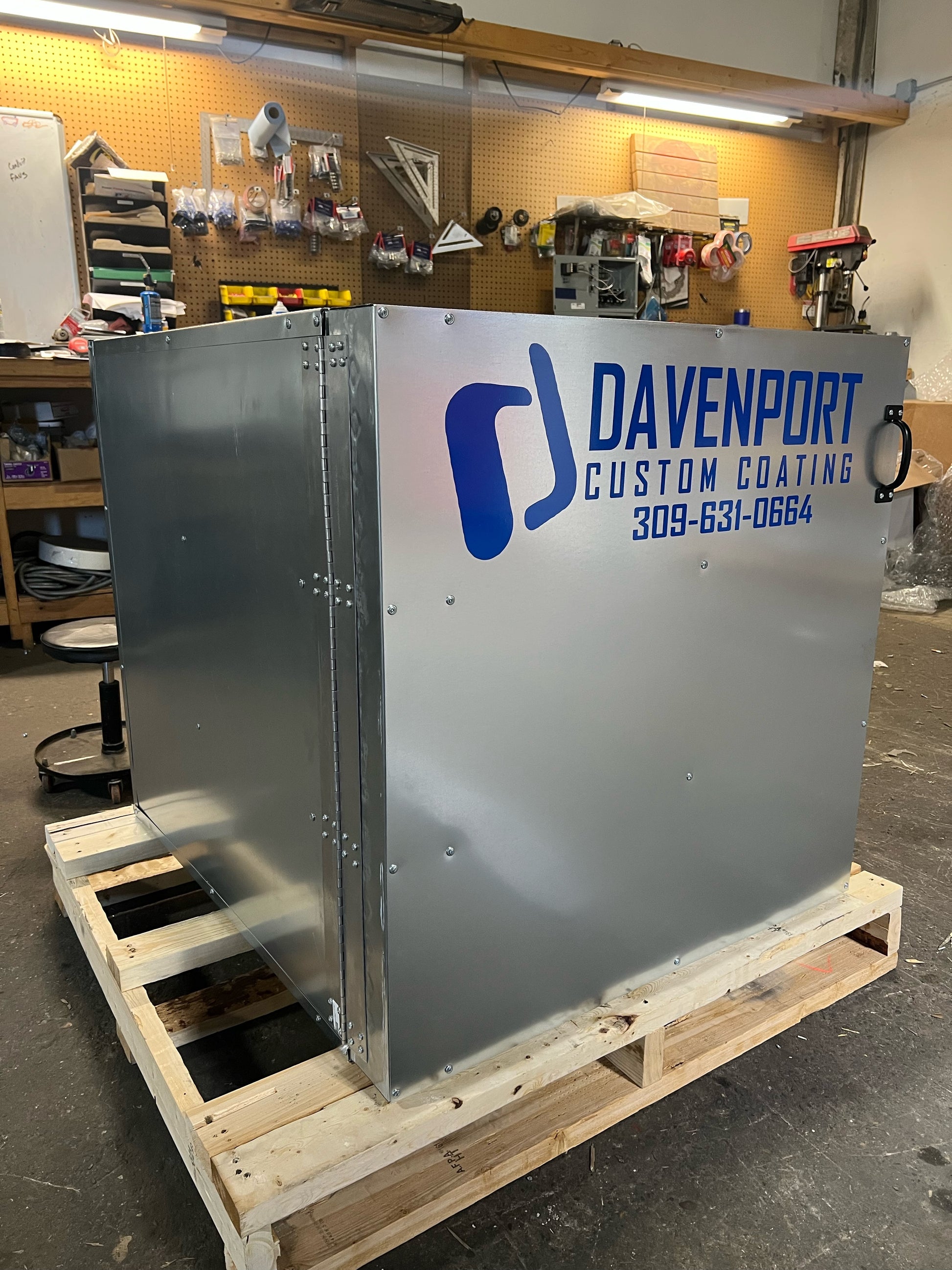 3x3x3 Electric Batch Powder Coating Oven